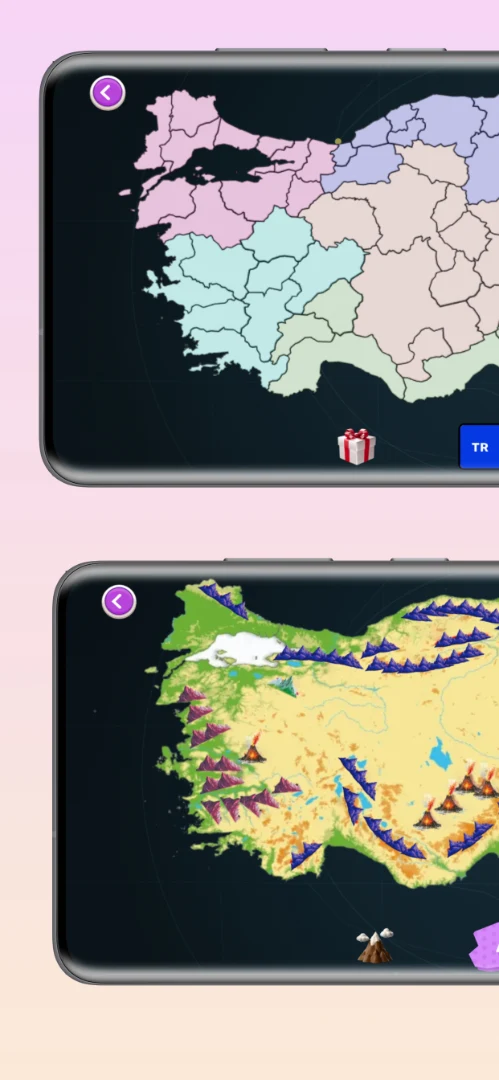 Türkiye ve Dünya Haritaları screenshot